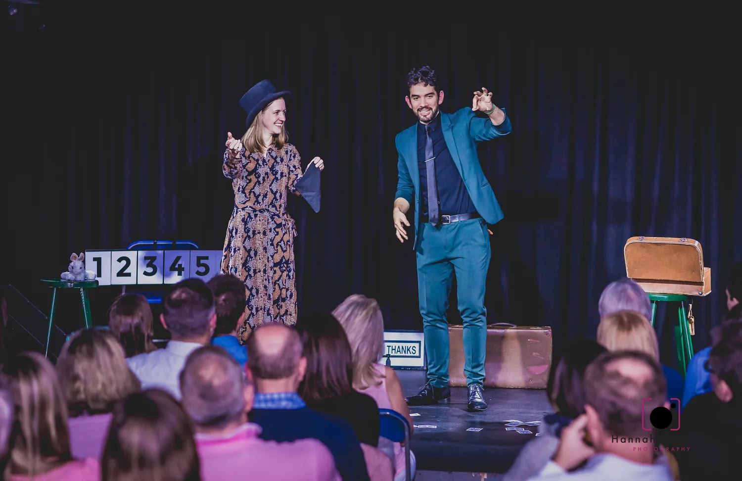 Live magic performance