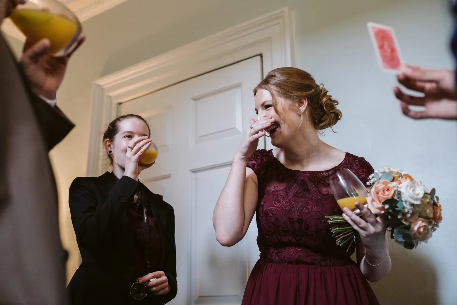 Wedding guest reaction to magic